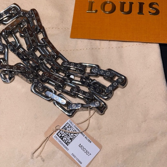 Louis Vuitton monogram chain necklace - Picture 2 of 4